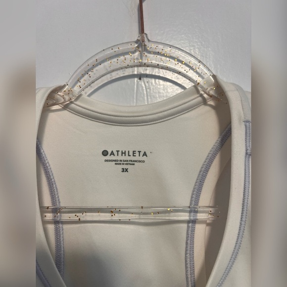 Athleta Shanti Ombre Print Crop Tank Top Blue Purple Orange NEW W/TAG Size 3X - Picture 6 of 7